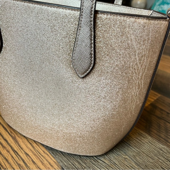 Kate Spade Glitter Gold Satchel Bag - Picture 11 of 16